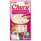 Inaba Churu cat snack tuňák s krevetovou příchutí | 4 x 14 g