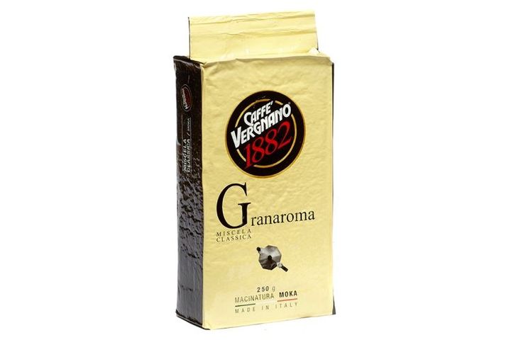 Caffè Vergnano Granaroma pörkölt őrölt kávékeverék 250 g