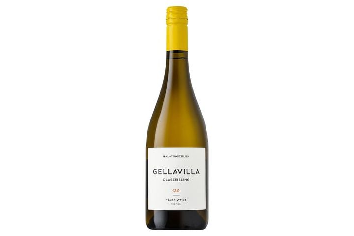 Gellavilla Balatonszőlősi Olaszrizling száraz fehérbor 12,5% 0,75 l