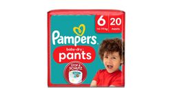 Pampers Baby Dry Pants Windeln Gr.6 Extra Large 14-19kg Single Pack 20Stk