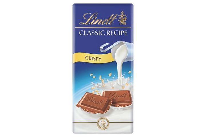 Lindt Classic Recipe Milk Chocolate with Crispy 100 g