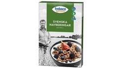 Frebaco Kvarn Flingor Havreringar Naturell 350g