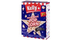 Kelly's Mikrowellen Popcorn gesalzen 3x90g