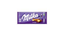 Milka alpesi tej felhasználásával készült tejcsokoládé fehér csokoládéval 90 g