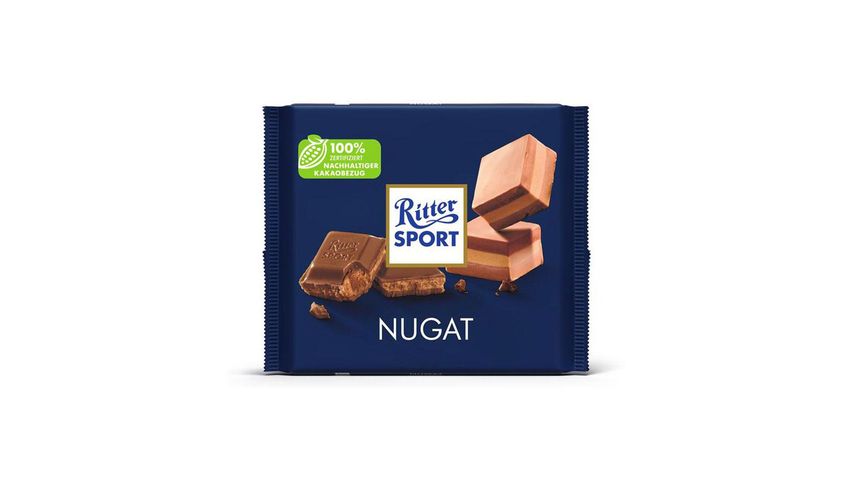 Ritter Sport Milk Chocolate with Nougat | 100 g