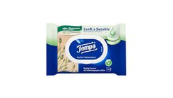 Tempo feuchte Toilettentücher Sanft & Sensitiv Aloe 42 Blatt