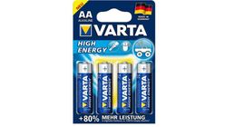 Varta Longlife Power AA Batteries 4 pcs