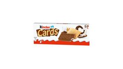 Kinder Cards ropogós ostya tejes és kakaós töltelékkel 128 g