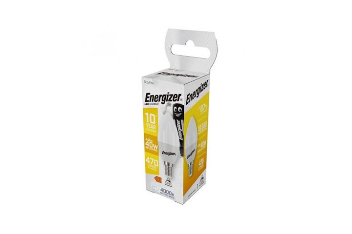 ENERGIZER LED gyertya E14 4,9W 4000 K 470 LM (40W)