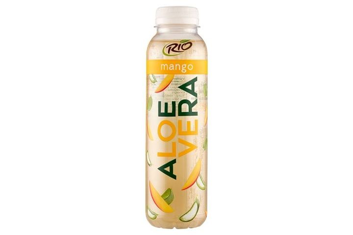 RIO Mango Fruit Drink with Aloe Vera Pieces and Grape Juice 400 ml