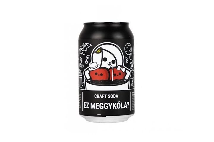 MONYO x JustVidman - Ez Meggykóla? - Sour Cherry Cascara Cola meggyes kóla ízű üdítőital 0,33 l