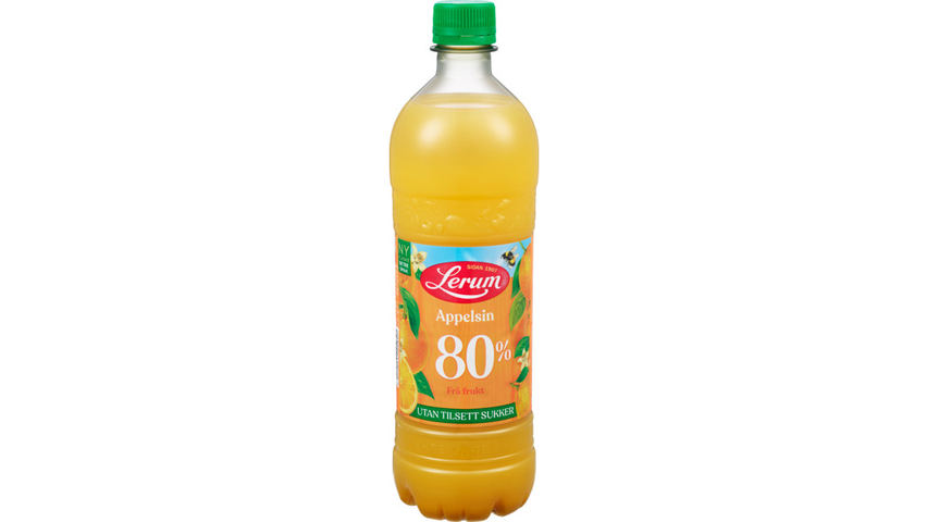 Lerum Appelsinsaft u/Sukker | 0.75l