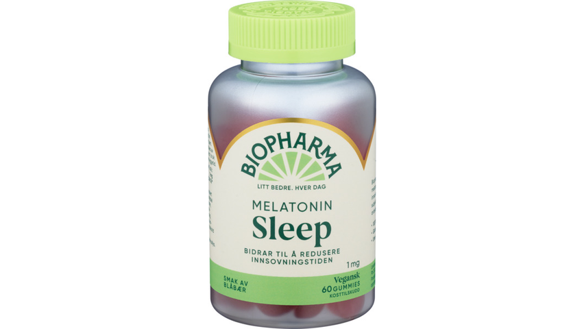 Biopharma Melatonin Sleep Gummies | 60stk