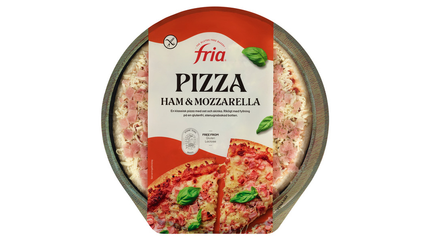 Fria Glutenfri Pizza Skinke & Ost | 420g