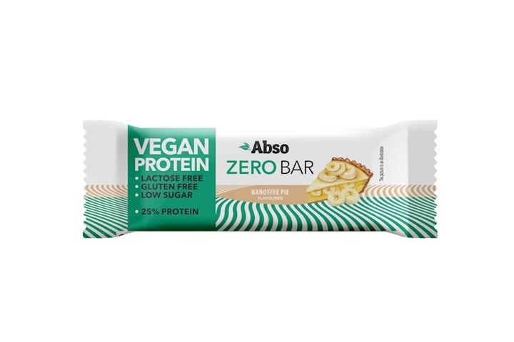 AbsoBar Zero - Banoffee Pie, vegán fehérje szelet - 40 g
