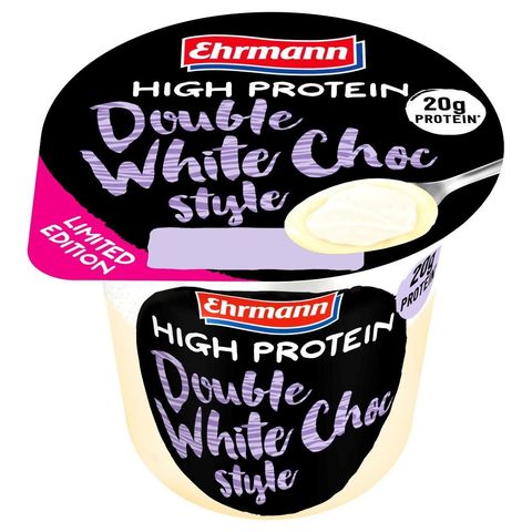 Ehrmann proteines puding dupla fehércsokis 200 g