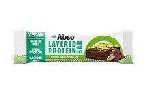 Abso Layered Protein Bar -  Pisztáciás - étcsokoládés réteges fehérjeszelet 50 g