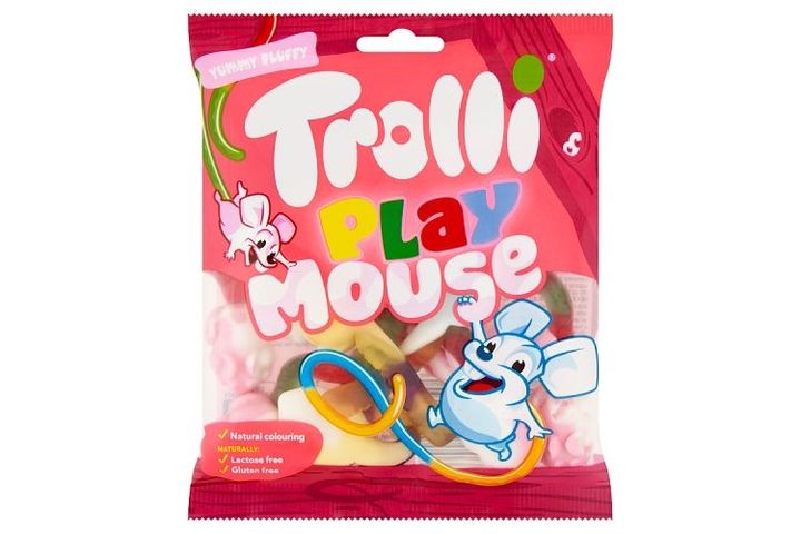 Trolli Play Mouse hab gumicukorka 100 g