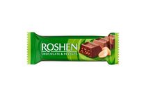 Roshen tejcsokoládé szelet földimogyorós töltelékkel 29 g