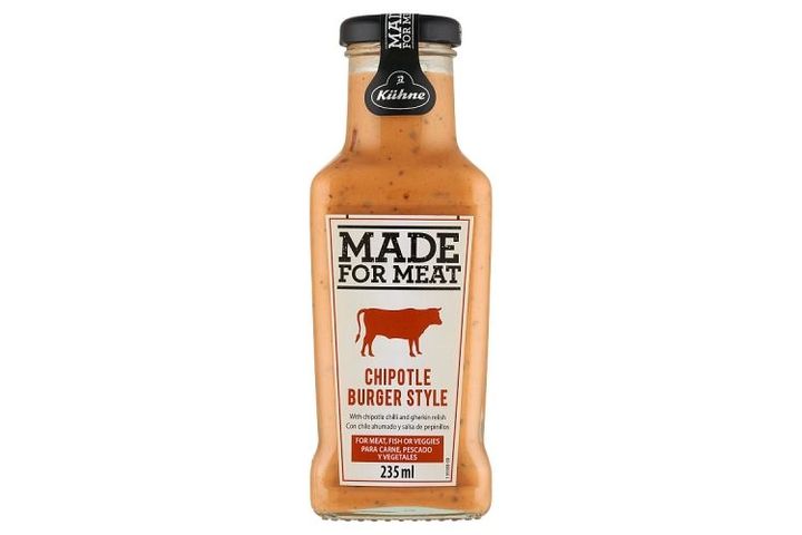 Kühne Made for Meat burger stílusú chipotle paprikás szósz 235 ml