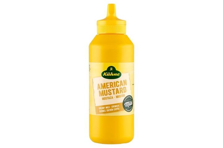 Kühne krémes, enyhén csípős mustár 255 g