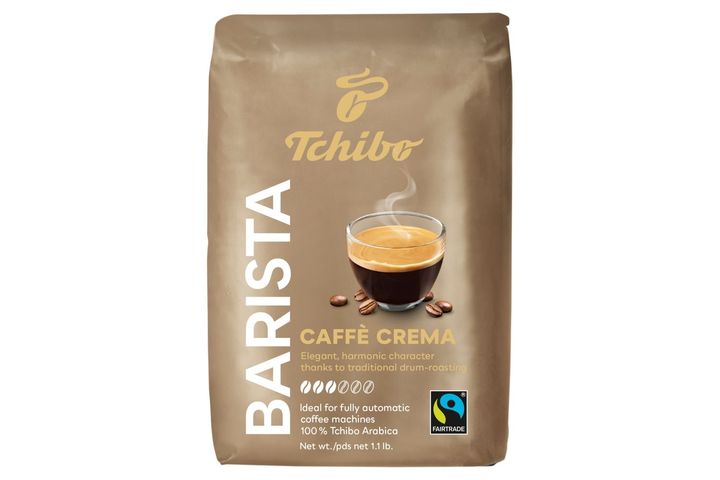Tchibo Barista Crema pražená zrnková káva | 500 g