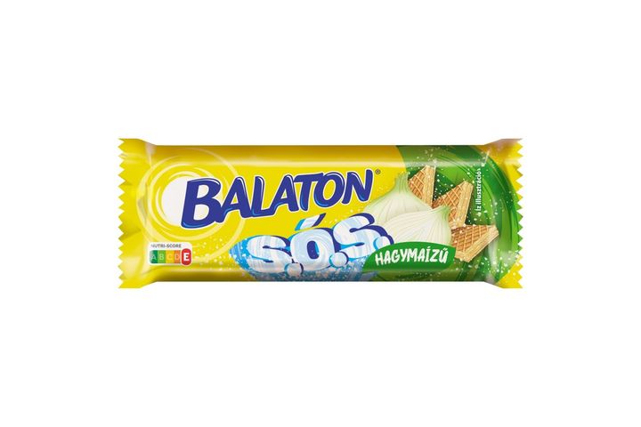 Balaton S.Ó.S. hagymaízű krémmel töltött ostya 56 g