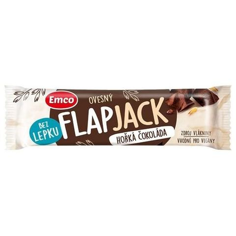 Emco Flapjack hořká čokoláda | 45 g