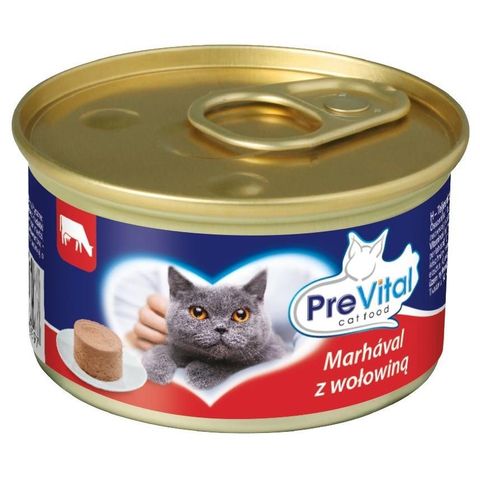 Prevital Hovězí konzerva pro kočky | 85 g