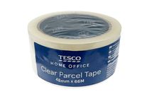 Tesco Home Office átlátszó csomagolószalag 48 mm x 66 m