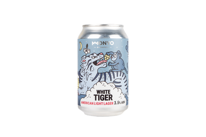 White Tiger - American Light Lager - 3,5% - 0,33l/ Can