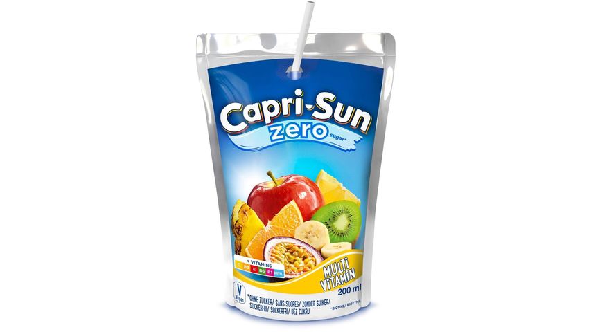 Capri-Sun Multivitamin Zero ovocný nápoj bez cukru | 200 ml