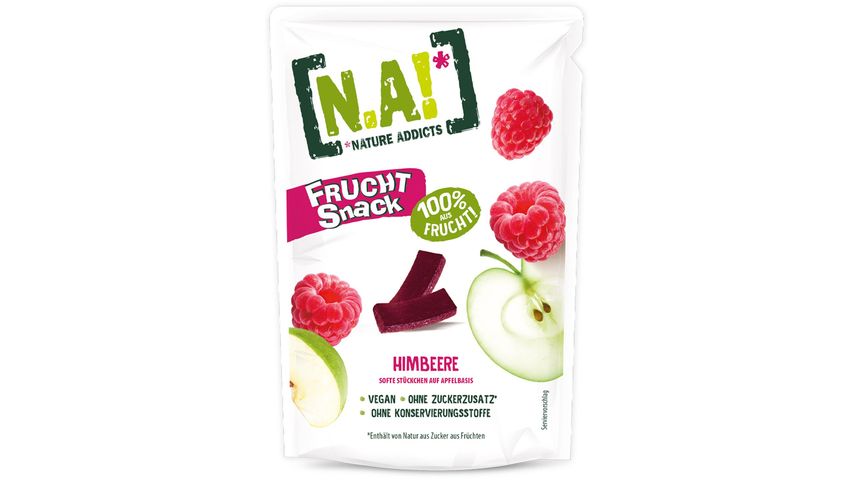 N.A! alma és málna gyümölcsrudacskák 35 g