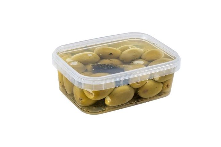 Cheese-stuffed Green Olives in Spiced Oil 250 g