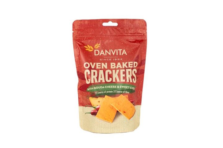 Crackers with gouda cheese-sweet chili 100g