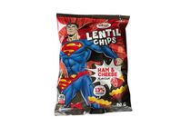 OHO "Superman" lencse chips sonkás-sajtos 90 g