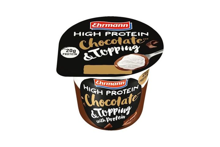 Ehrmann proteines puding kakaós proteines habbal 200 g