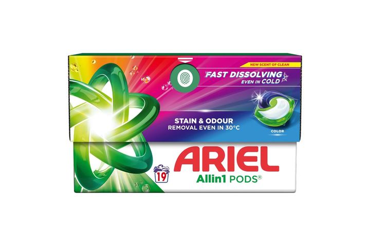 Ariel kapsle Color krabice | 19 x 1 kus