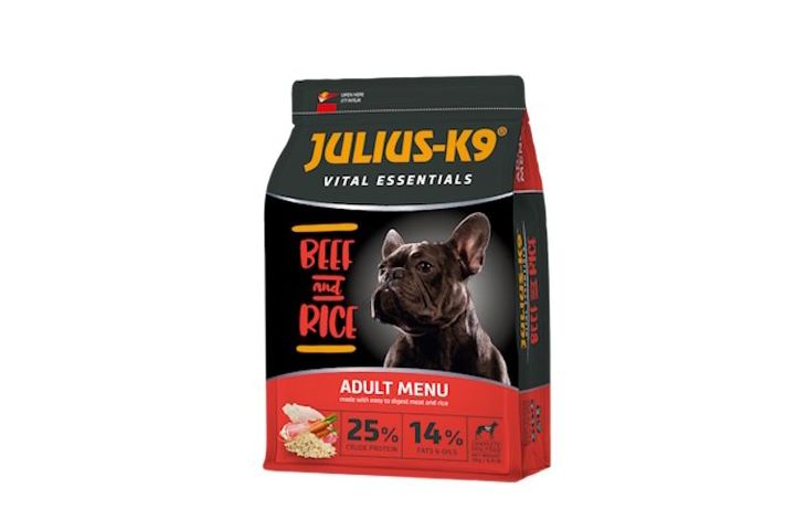 JULIUS K-9 HighPremium 3kg ADULT Excellence BEEF&Rice