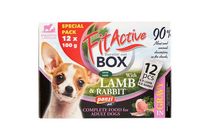 Panzi Pet Fit Active Complete food for Adult Dogs with Lamb and Rabbit in Gravy 1,2 kg