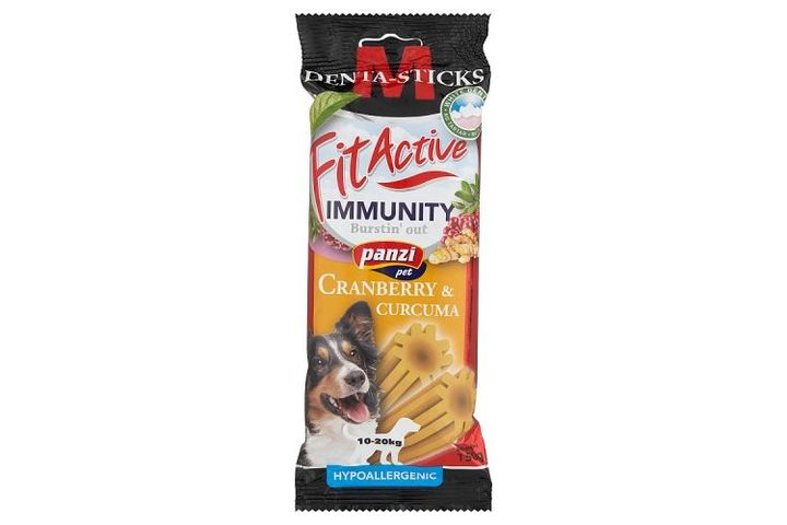 Panzi FitActive Denta-Stick Immunity Áfonya+Kurkuma 150 g