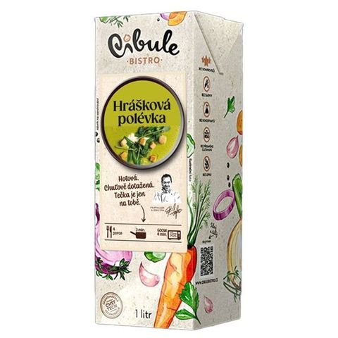 Cibule bistro Hráškový krém | 1 l