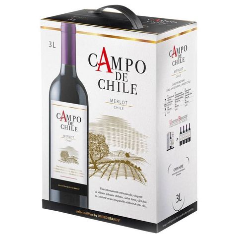 Campo de Chile Merlot BiB Red Wine | 3 l