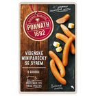 Ponnath Vídeňské mini párečky se sýrem | 200 g