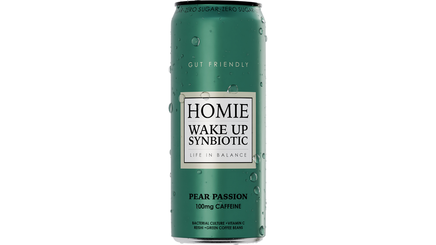Homie Wake up synbiotic - Pear Passion 330 ml