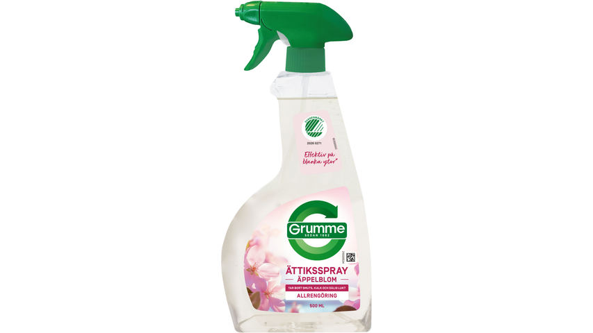 Grumme Ättiksspray Allrengöring Äppelblom 500ml