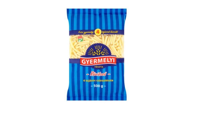 Gyermelyi Short Macaroni 4 Egg Dry Pasta 500 g
