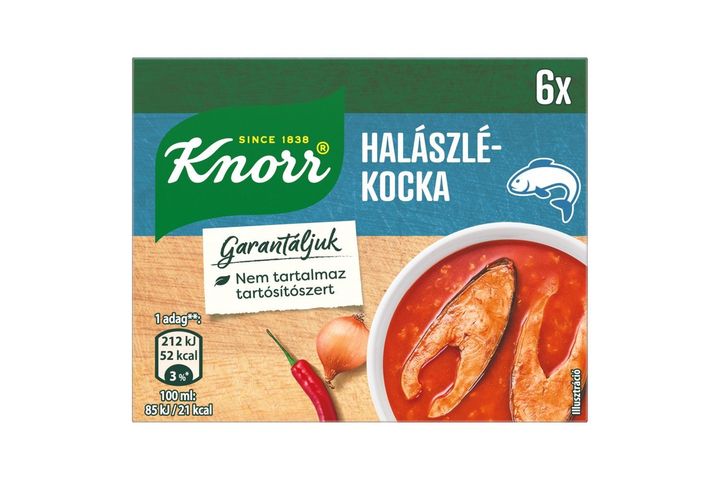 Knorr halászlékocka 6 x 10 g (60 g)