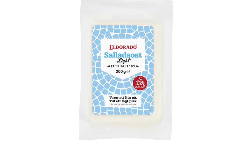 Eldorado Salladsost Light 10% 200g