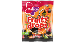 Malaco Fruity Drops Fruit & Licorice 170g